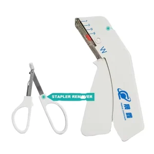 Sterile Regular Medical Veterinary Skin Stapler 35W Surgical Staples with Remover