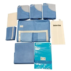Sterile Surgical Packs Disposable Non Woven Drape Set Universal Pack EOS Lap Pack Crepe Paper for Operation Procedures