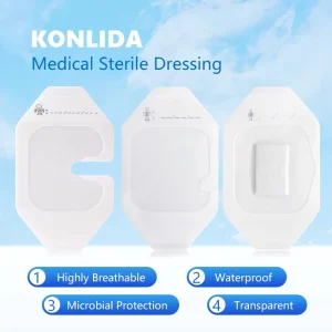 Sterile Transparent Wound Dressing Breathable Self-Adhesive Surgical Incision Film