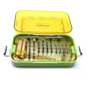 SuperLine & Implantium Dental Implant Surgical Kit with Drill Instruments CE Certified Class I