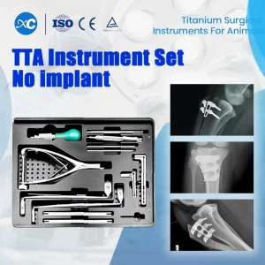 Surgery Veterinary Orthopedic Surgical TTA Instrument Set Without Implants Veterinary Surgical Instruments