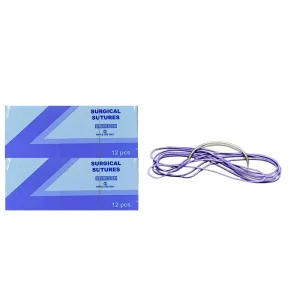 Surgical Absorbable Wound Closure Medical Thread Polyglactin 910 for Clinic