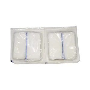 Surgical Dressing Gauze Pads Gauze Swab with Blue Line X ray Detectable Threads or Without X ray 8ply 12ply 16ply
