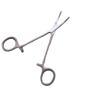 Surgical Forceps Stainless Steel Surgical Haemostatic Vascular Clamp