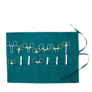Surgical Gown Accessories Cloth Hole Towel Double Layer Instrument Disinfection Bag Cotton Dobby Fabric High Temperature
