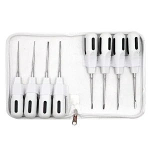 Surgical Instrument 8PCS Stainless Steel Dental Root Elevator Kit for Minimally Invasive Tooth Use