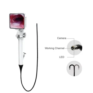 Surgical Instrument Flexible Video Nasolaryngoscope for Nose Throat