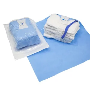 Surgical Medical Consumable Compress Gauze Lap Sponge with X ray Detectable Chips Sterile 5pcs pack with CE Certificate