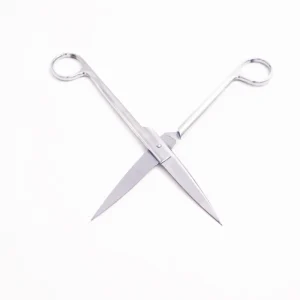 Surgical Medical Stain Steel Long Ligature Scissors