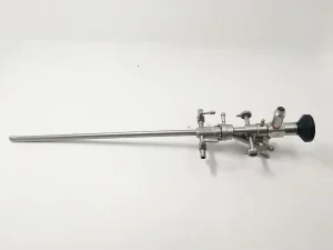 Surgical Optical Urology Cystoscopy Set Basis Surgical Instruments Stainless Steel Two Working Channels 4x302mm