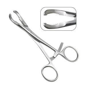 Surgical Orthopedic Instrument Surgical Serrated Bone Forceps Toothed Phalanges Reduction Forceps