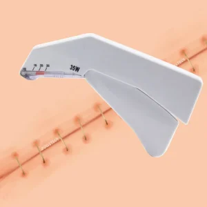 Surgical Skin Closure Stapler with Preloaded 35W Staples