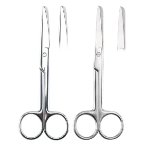 Surgical Stainless Steel Suture Stitch Scissors for Suture Removal Lister Bandage Scissors
