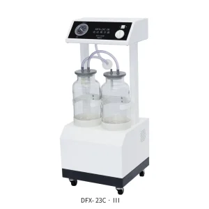 Surgical Suction Machine for Hospital Use Vacuum Pump with Double Jar