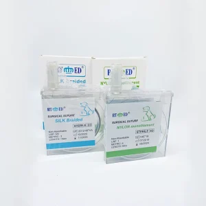 Surgical Supply Disposable Medical Non absorbable Surgical Suture Nylon 5/0 6/0