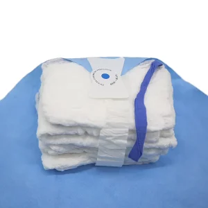 Surgical X ray Detectable Thread Tape Blue Loop Abdominal Gauze Lap Sponges