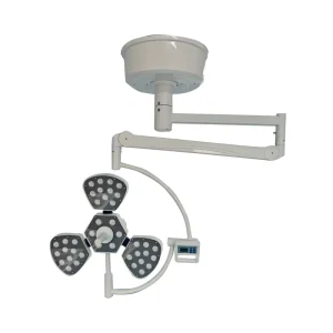 Suspended Veterinary Surgical LED Lamp 3700K 98 CRI 30W LED Modern Laminar Flow Shadowless Operating Light Sterilizable Handle