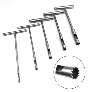 T Handle Hollow Mill for Removal of Bone Screw Extractor Orthopedics Instrument