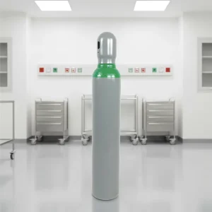TPED Gas Cylinder Medical Oxygen Bottle 5L 10L 40L 50L Argon Nitrogen Oxygen CO2 Gas Cylinder with Valves Handles for Hospital