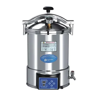 Table Top Medical Dental Autoclave Sterilizer 18 24 Liters Portable Class B Steam Sterilizer