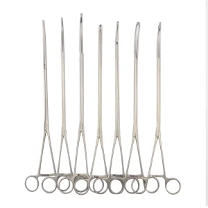 Thoracoscopic Instruments Surgical Forceps double Joint Forceps Lymph Grasping Forceps