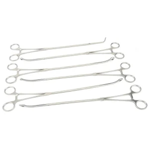 Thoracoscopic Surgical Instruments Hemostat Forceps