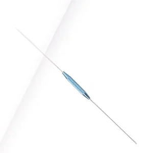 Titanium Alloy Eye Instrument Lacrimal Duct Probe With Hole Irrigation Probe Double headed Microsurgical Probe