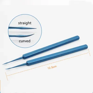 Titanium Alloy Ophthalmic Micro Instruments Ophthalmic Foreign Body Needle Corneal Spade Needle