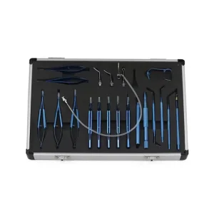 Titanium Alloy Ophthalmic Surgical Instruments 21pcs Cataract Surgical Set