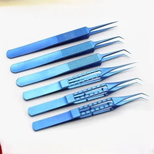 Titanium Surgical Instruments Manual Hair Transplant Forceps Hair Implanting Tools
