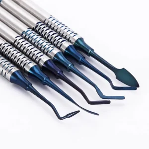 Titanium coated Dental Surgery Instrument Set Alloy Coated Dental Surgical Composite Filling Restorative Machine