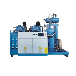 Touch Screen Operation Emergency Stop Button Multi Compressor Combined Unit Scroll Compressor Parallel Condensing Unit