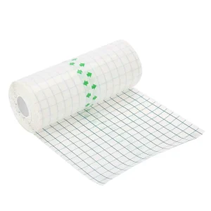 Transparent Self Adhesive PU Film Surgical Wound Tape ISO Certified Latex PE PES Material Disinfecting Eos Type for Protection