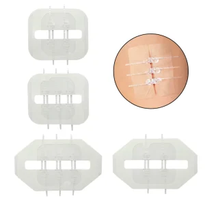 Transparent Skin Wound Closure Device Steri Strip Tape Stitches Bandages Dressing CE Certified Medical EO Disinfecting