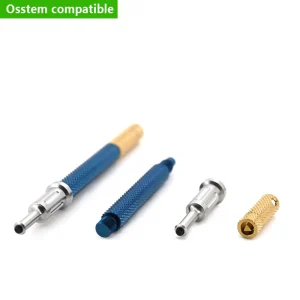 Universal Dental Locator Driver Tool for Retention Caps Insertion Extraction Stainless Steel Surgical Instrument Kit Factory OEM