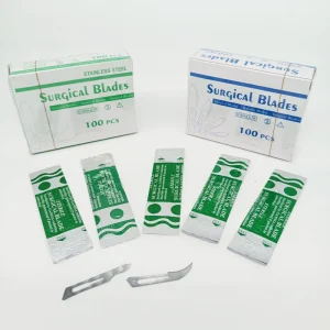 Universal Disposable Carbon Steel Stainless Steel Sterile Scalpel Dental Sterile Surgical Blade