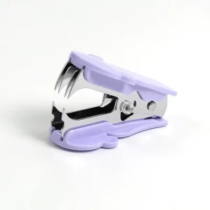 Universal Small Student Stapler Mini Transparent Three Teeth Staple Remover