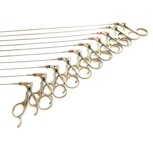 Urological Instruments 5Fr 4Fr Ureter Forceps Rigid Grasping Forceps 340mm 370mm 410mm 580mm