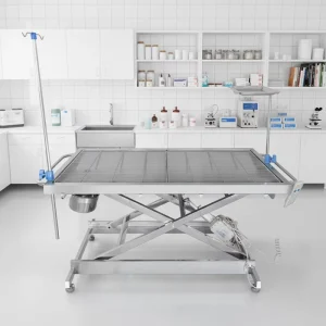 Vet European Certified Class II Veterinary Operating Table Stainless Steel 304 Electric Surgical Instrument AC 110 220V