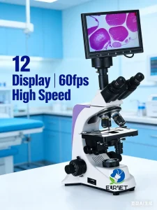 Veterinary Animal Semen Sperm Ovulation Observation Analyzer Biological Binocular Digital Veterinary Microscope