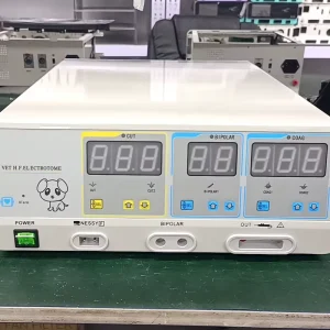 Veterinary Electrosurgery Unit High Frequency Electric Scalpel for Pet Surgery with CUT BIPOLAR COAG Modes