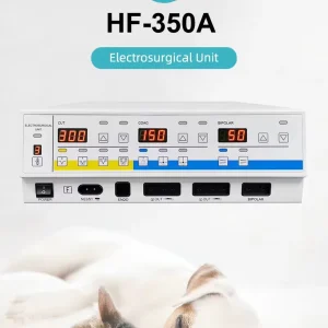 Veterinary Instrument 200W 300W High Frequency Electrosurgical Unit Surgical Energy Devices Electrosurgical Generator HF 350A
