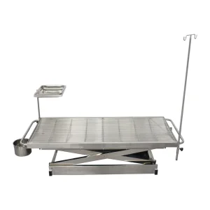 Veterinary Instruments Surgical Table Stainless Steel Vet Pet Operation Table for Animal Hospital PJS 01 Diagnosis