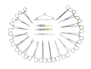 Veterinary Soft Tissue Instrument Set for Vet Surgery