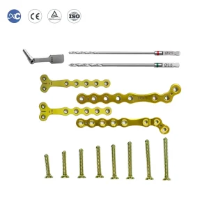 Veterinary Surgical Instruments 4.0mm ALPS Locking Plate Kit for Dog Bone Fracture Repair From XC Medico