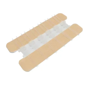 Waterproof Non Woven Self Adhesive Zip Wound Closure Device Wound Strips for Wound Care Without Pain