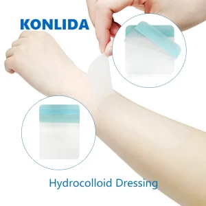 Waterproof Sterile Wound Dressing Hydrocolloid Dressing Foam Wound Dressing
