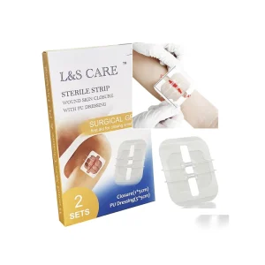 Wound Closure Device Zip Tie Skin Closure Butterfly Tape for Cuts Butterfly Closures Steri Strips Stitches Bandages Band Aid