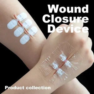 Wound Waterproof No Pain White Zipper Wound Closure Device Sterile Wound Closure Device Bandage for Reducing Scars