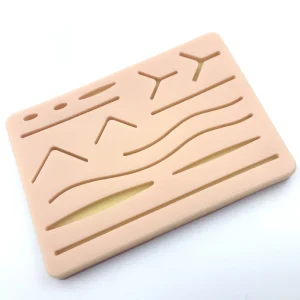 Y Traumatic Skin Suture Training Model Pad, Silicone Wound Practice Pad